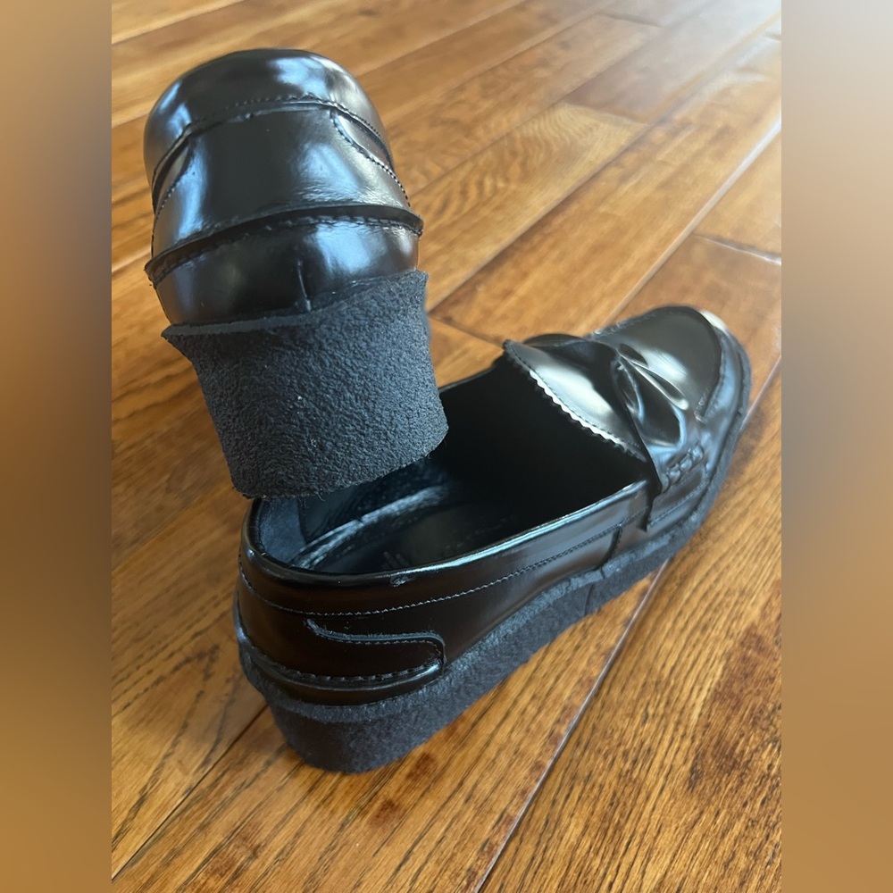 Yohji Yamamoto Loafers Soft Glass Thick Sole Black Size 7 (2 Japanese) - Picture 15 of 15